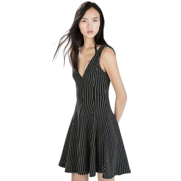 Zara | Dresses | Zara A Line Flare Checkered Cocktail Dress | Poshmark Zara | Dresses | Zara A Line Flare Checkered Cocktail Dress | Poshmark